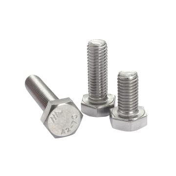 奧峰 DIN933全牙外六角螺栓，M14-2.0X60，不銹鋼304，強度A2-70